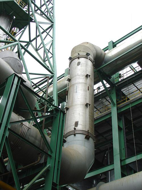 防塵港鋼鐵基地項目高/焦爐煤氣柜金屬波紋膨脹節